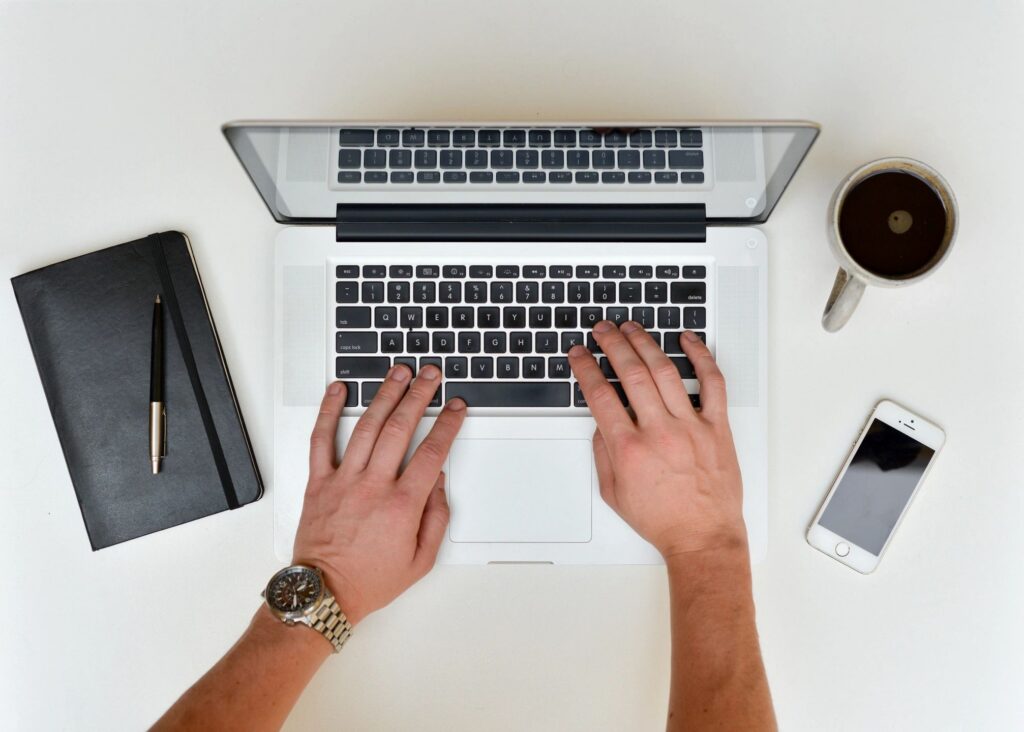 Typing on Computer